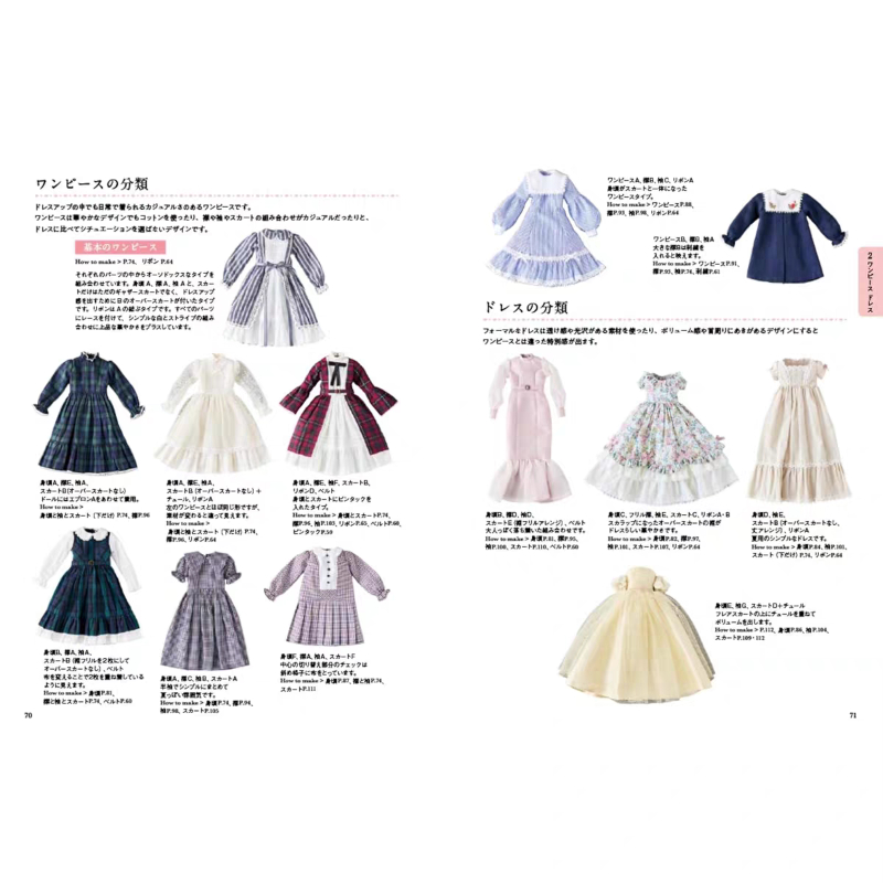 Japanese Lifestyle Books - Kompletny przewodnik po ubieraniu lalek: Style